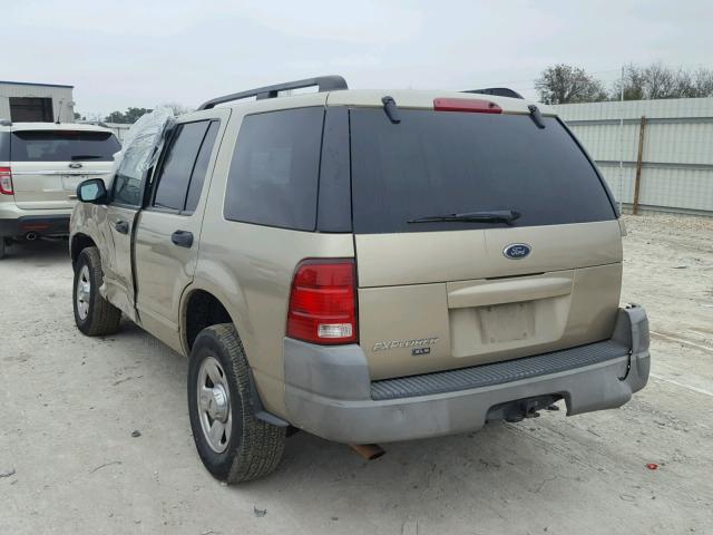 1FMZU62EX2ZC31313 - 2002 FORD EXPLORER X GOLD photo 3