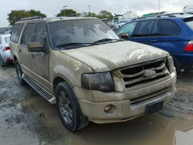 1FMFK19597LA02276 - 2007 FORD EXPEDITION WHITE photo 1