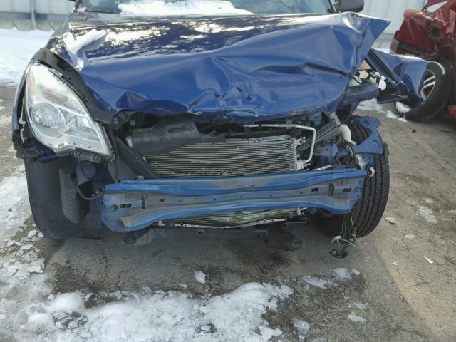 2CNALBEW0A6303949 - 2010 CHEVROLET EQUINOX LS BLUE photo 7