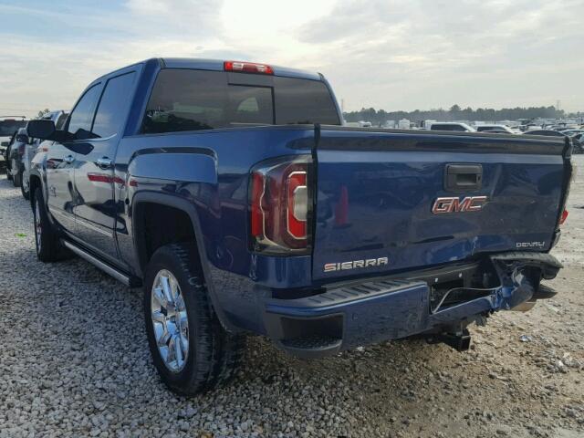 3GTU2PEC3GG358688 - 2016 GMC SIERRA K15 BLUE photo 3