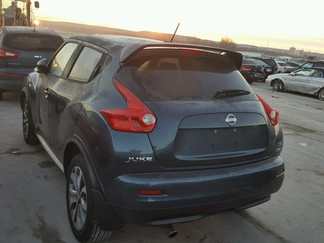 JN8AF5MR7ET451347 - 2014 NISSAN JUKE S GRAY photo 3