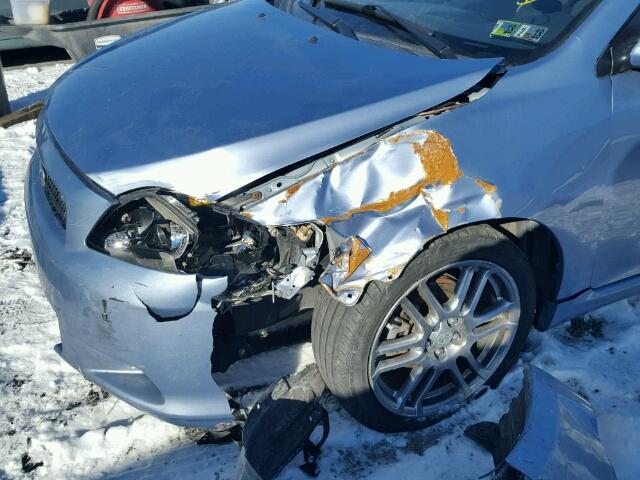 JTKDE167380253590 - 2008 TOYOTA SCION TC 蓝色 照片 9