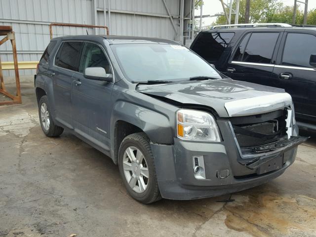 2GKALMEK0D6115681 - 2013 GMC TERRAIN SL TEAL photo 1