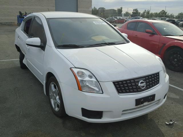 3N1AB61E87L682895 - 2007 NISSAN SENTRA 2.0 WHITE photo 1