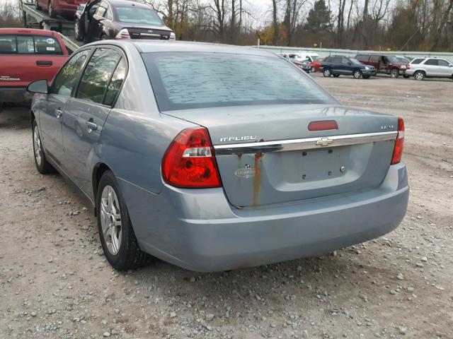 1G1ZS58NX7F102498 - 2007 CHEVROLET MALIBU LS Boz foto 3