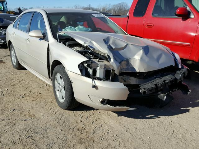 2G1WB5EK0A1150572 - 2010 CHEVROLET IMPALA LT TAN photo 1