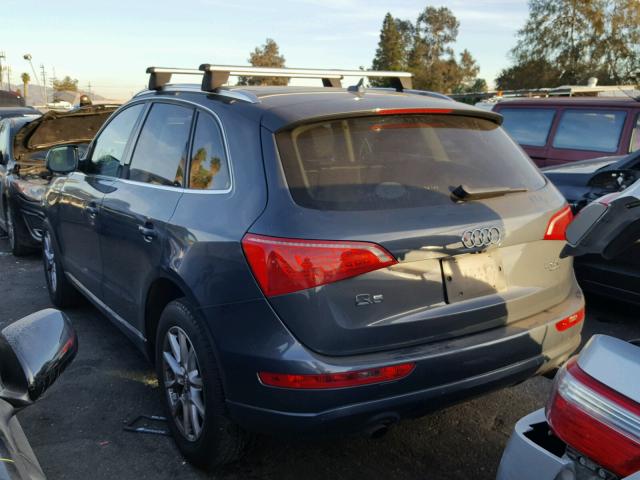 WA1LFAFP4BA031409 - 2011 AUDI Q5 PREMIUM GRAY photo 3