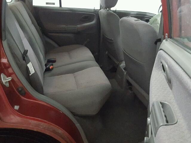 2CNBJ13C8Y6931023 - 2000 CHEVROLET TRACKER RED photo 6