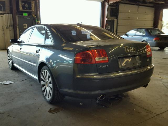 WAUML44E35N003892 - 2005 AUDI A8 L QUATT BLUE photo 3