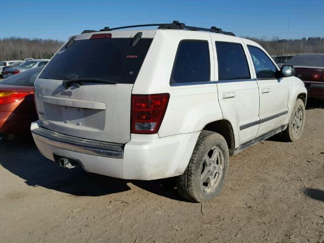 1J4HR58N66C361868 - 2006 JEEP GRAND CHER WHITE photo 4