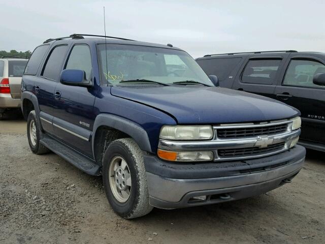 1GNEC13Z22R281687 - 2002 CHEVROLET TAHOE C150 BLUE photo 1