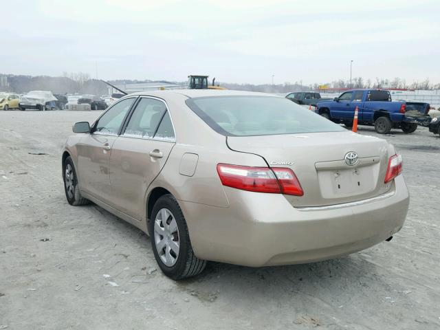 4T4BE46K09R073385 - 2009 TOYOTA CAMRY BASE GOLD photo 3