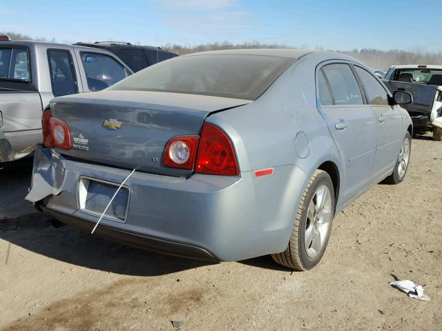 1G1ZH57B39F165919 - 2009 CHEVROLET MALIBU 1LT BLUE photo 4