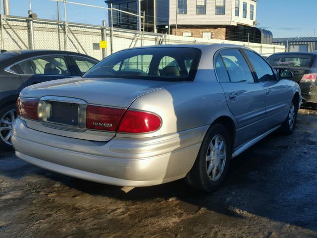 1G4HP52K144171697 - 2004 BUICK LESABRE CU SILVER photo 4