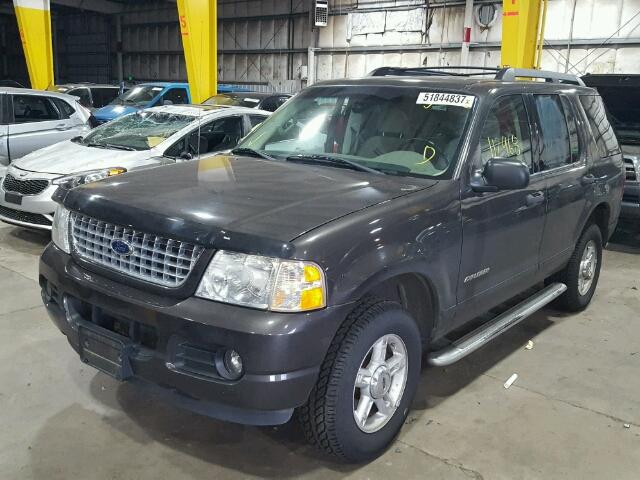 1FMZU73K95ZA23051 - 2005 FORD EXPLORER X BLACK photo 2