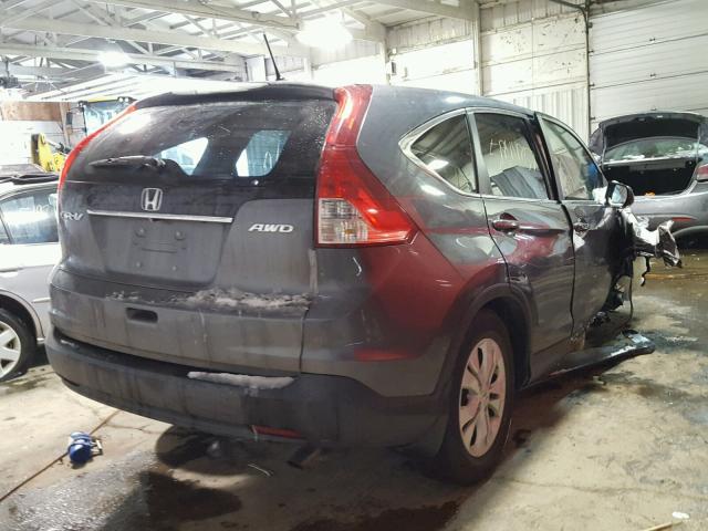 2HKRM4H5XDH650840 - 2013 HONDA CR-V EX CHARCOAL photo 4