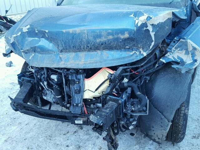 3VV0B7AX1JM004766 - 2018 VOLKSWAGEN TIGUAN S BLUE photo 9