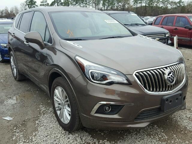 LRBFXASAXHD080332 - 2017 BUICK ENVISION P BROWN photo 1