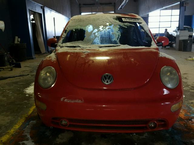 3VWCD21CX2M431173 - 2002 VOLKSWAGEN NEW BEETLE 橙色 照片 9