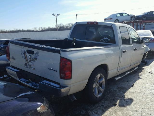 1D7HU18N28J164231 - 2008 DODGE RAM 1500 S WHITE photo 4