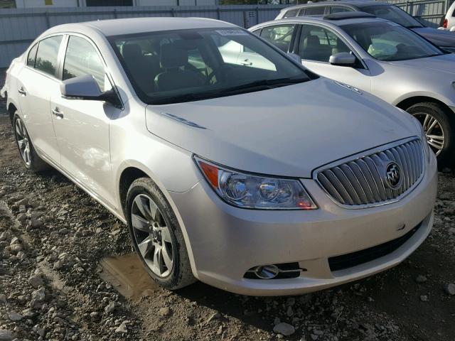 1G4GC5EG0AF299217 - 2010 BUICK LACROSSE C WHITE photo 1