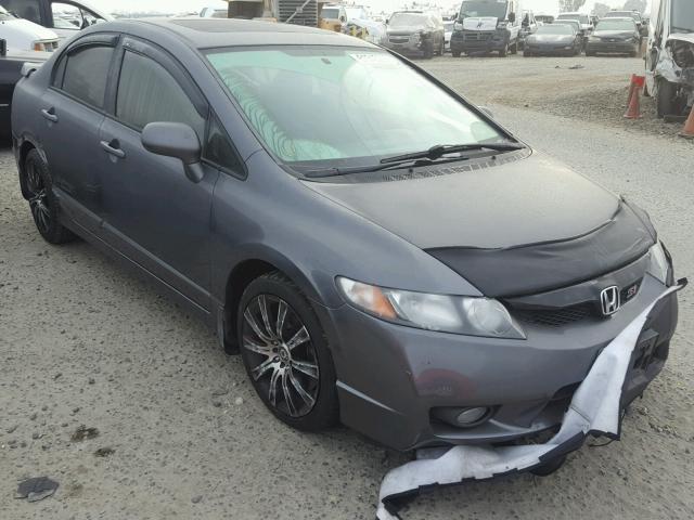 2HGFA55589H704370 - 2009 HONDA CIVIC SI GRAY photo 1