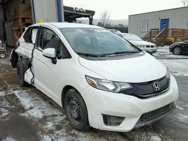 JHMGK5H53GX038764 - 2016 HONDA FIT LX WHITE photo 1