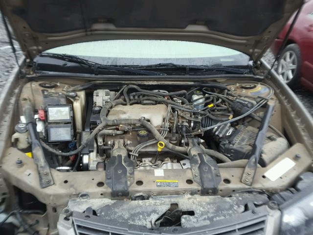 2G1WF55E429137132 - 2002 CHEVROLET IMPALA 棕色 照片 7