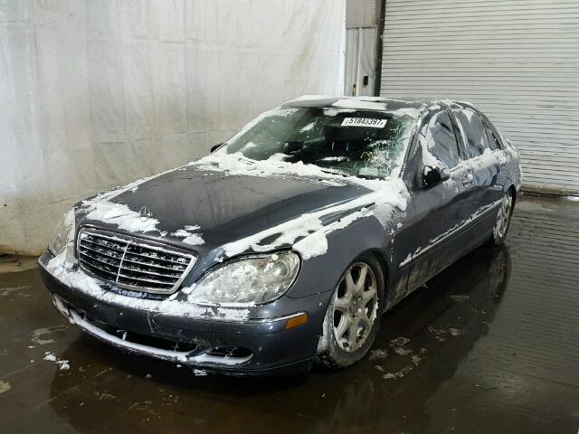 WDBNG83J76A464358 - 2006 MERCEDES-BENZ S 430 4MAT GRAY photo 2