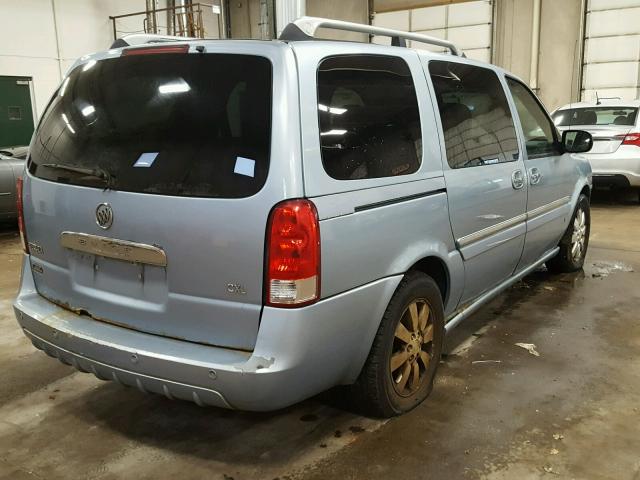 5GADV33137D110828 - 2007 BUICK TERRAZA CX BLUE photo 4