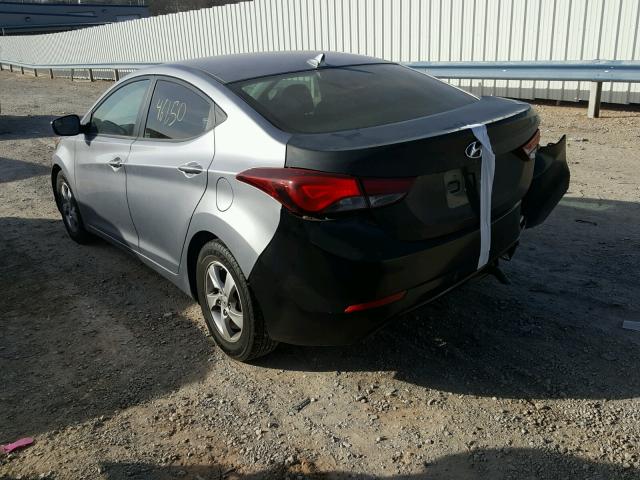 5NPDH4AE3FH610630 - 2015 HYUNDAI ELANTRA SE TWO TONE photo 3