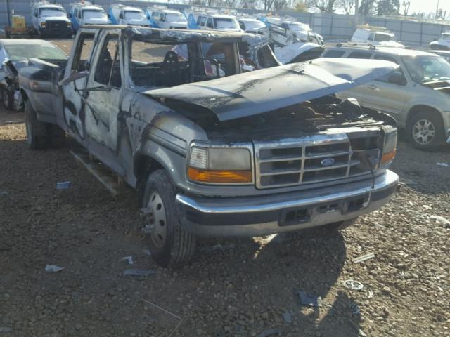 1FTJW35FXVEA20039 - 1997 FORD F350 GRAY photo 10