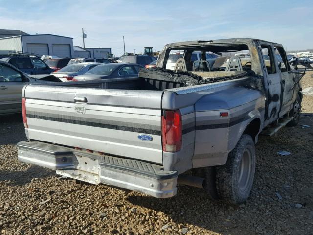 1FTJW35FXVEA20039 - 1997 FORD F350 GRAY photo 4