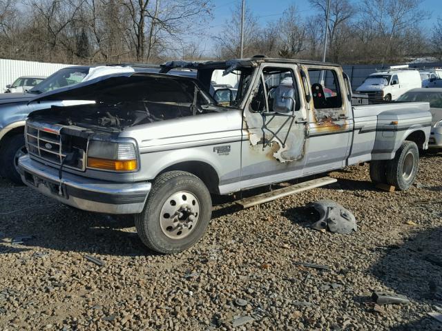 1FTJW35FXVEA20039 - 1997 FORD F350 GRAY photo 9