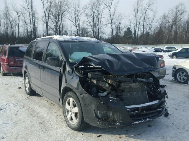 2V4RW3DG7BR694960 - 2011 VOLKSWAGEN ROUTAN SE BLACK photo 1