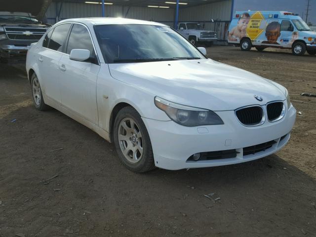 WBANA53504B849608 - 2004 BMW 525 I WHITE photo 1