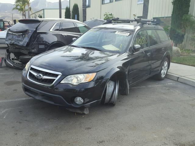 4S4BP61C987310646 - 2008 SUBARU OUTBACK 2. BLACK photo 2