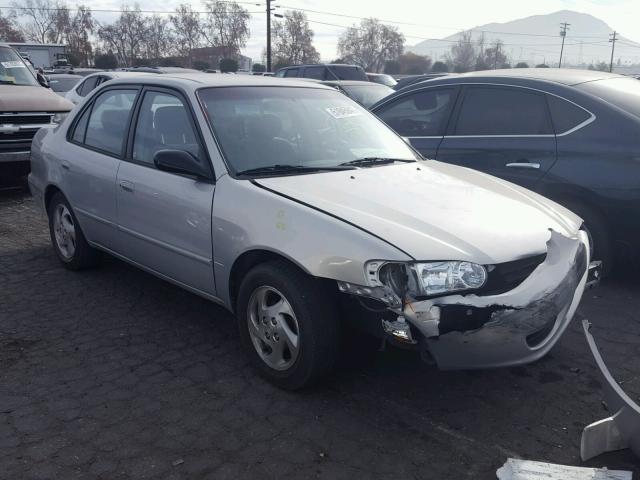 1NXBR12E42Z633878 - 2002 TOYOTA COROLLA CE SILVER photo 1