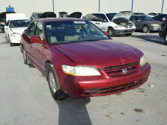 1HGCG16512A040927 - 2002 HONDA ACCORD EX RED photo 1