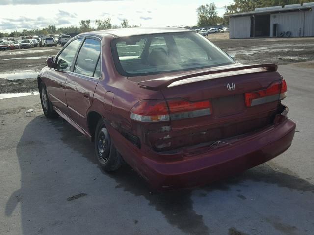 1HGCG16512A040927 - 2002 HONDA ACCORD EX RED photo 3