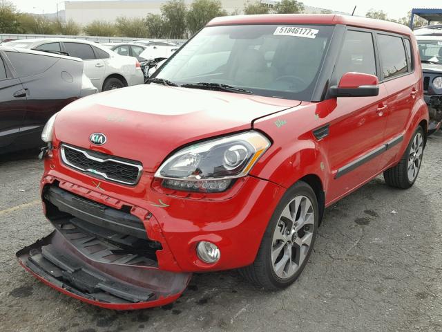 KNDJT2A67D7623218 - 2013 KIA SOUL + RED photo 2