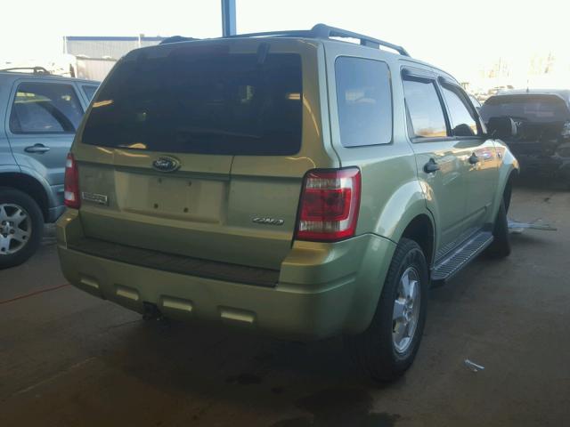 1FMCU93138KE61862 - 2008 FORD ESCAPE XLT GREEN photo 4