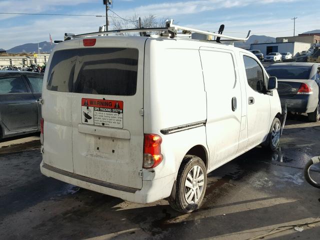 3N6CM0KN3EK696876 - 2014 NISSAN NV200 2.5S WHITE photo 4