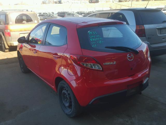 JM1DE1KY4E0177086 - 2014 MAZDA MAZDA2 SPO 红色 照片 3