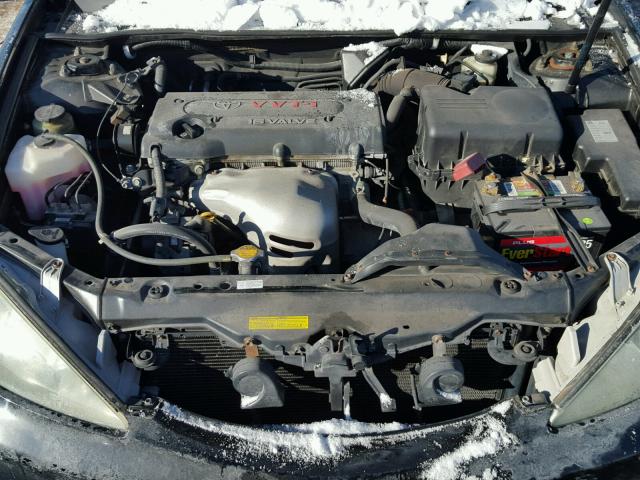 4T1BE30KX5U057864 - 2005 TOYOTA CAMRY LE BLACK photo 7