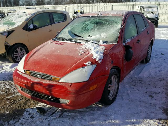 1FAFP34351W327591 - 2001 FORD FOCUS SE RED photo 2