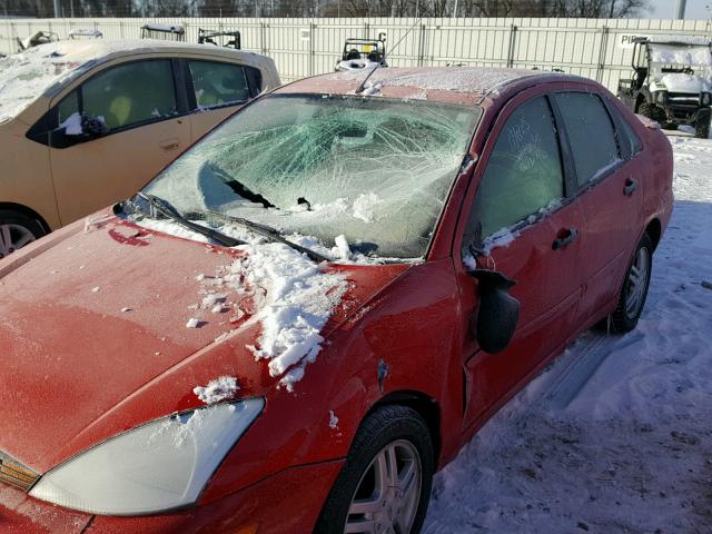 1FAFP34351W327591 - 2001 FORD FOCUS SE RED photo 9