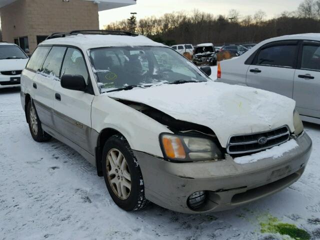 4S3BH665517619323 - 2001 SUBARU LEGACY OUT WHITE photo 1