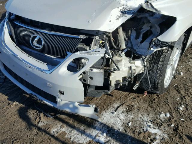 JTHBN96S765004788 - 2006 LEXUS GS GENERAT WHITE photo 9