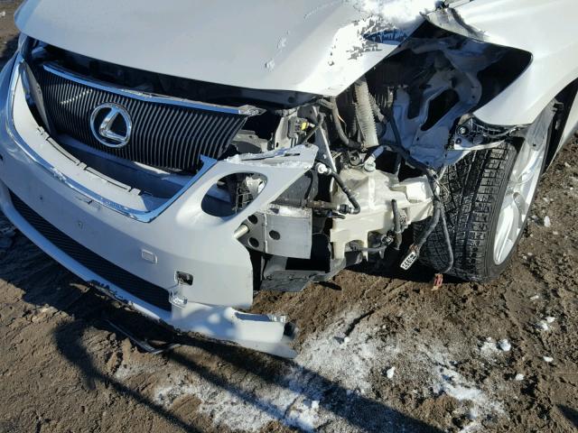 JTHBN96S765004788 - 2006 LEXUS GS GENERAT WHITE photo 9